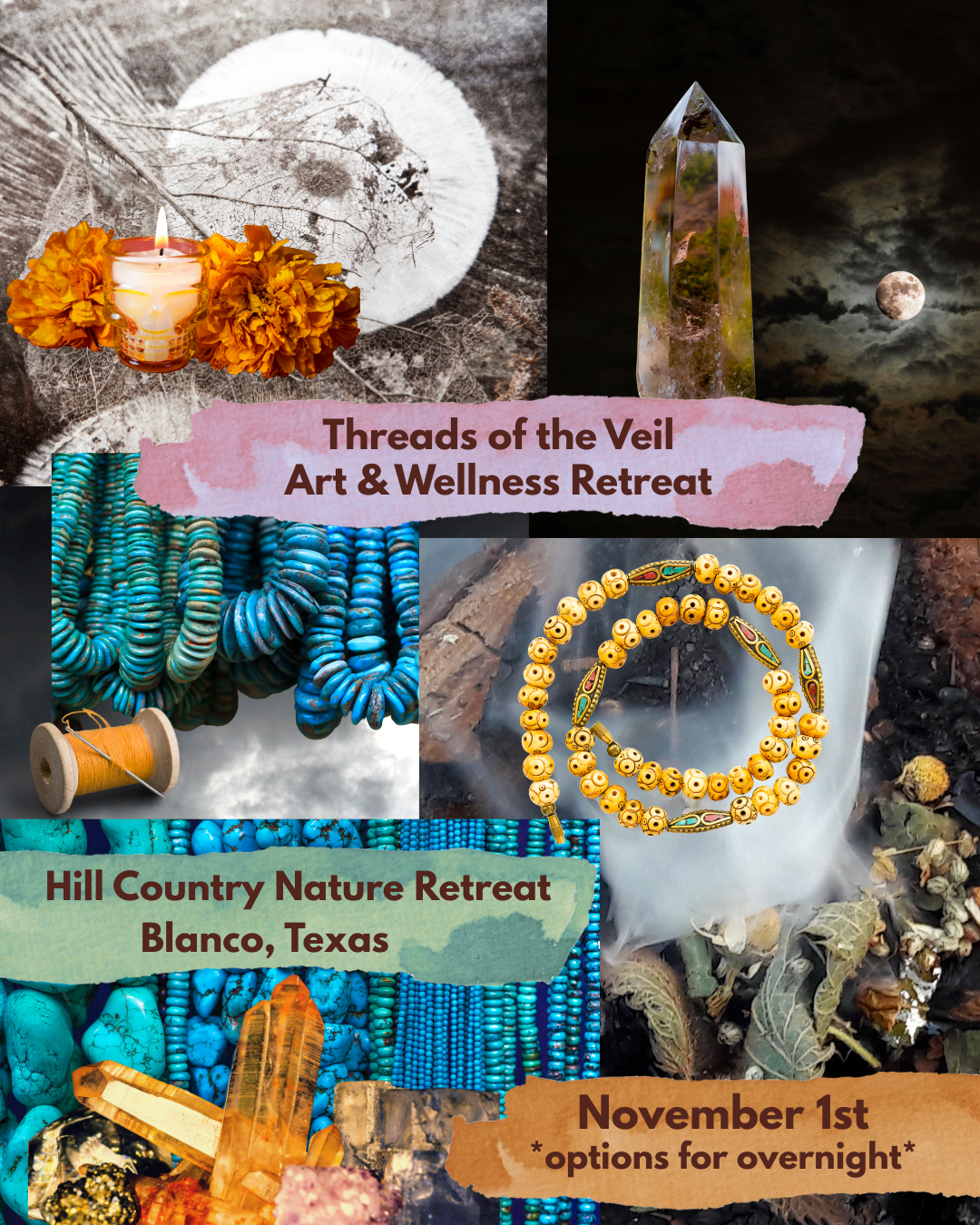 Threads of the Veil, Art & Wellness Retreat